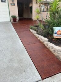 Project: Concrete resurfacing/ concrete makeover 